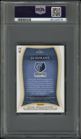 JA MORANT 2019 IMMACULATE ROOKIE SNEAKER LOGO SWATCH AUTO /40 PSA 7/10 AUTOGRAPH